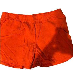 NWT Old Navy Vibrant Orange Lien Women's Shorts